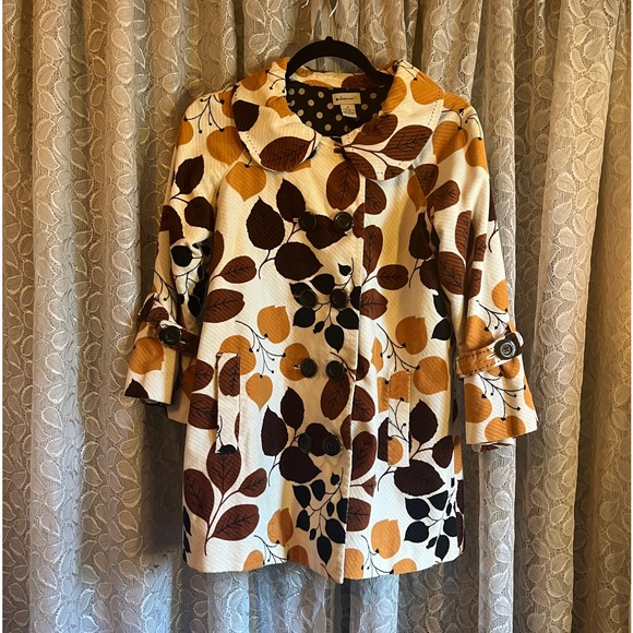 Anthropologie Elevenses Fall Changing Colors Coat - Picture 3 of 15